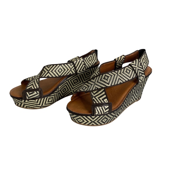 Lucky Brand KoKo Platform Wedge Sandals Heels - Picture 4 of 16
